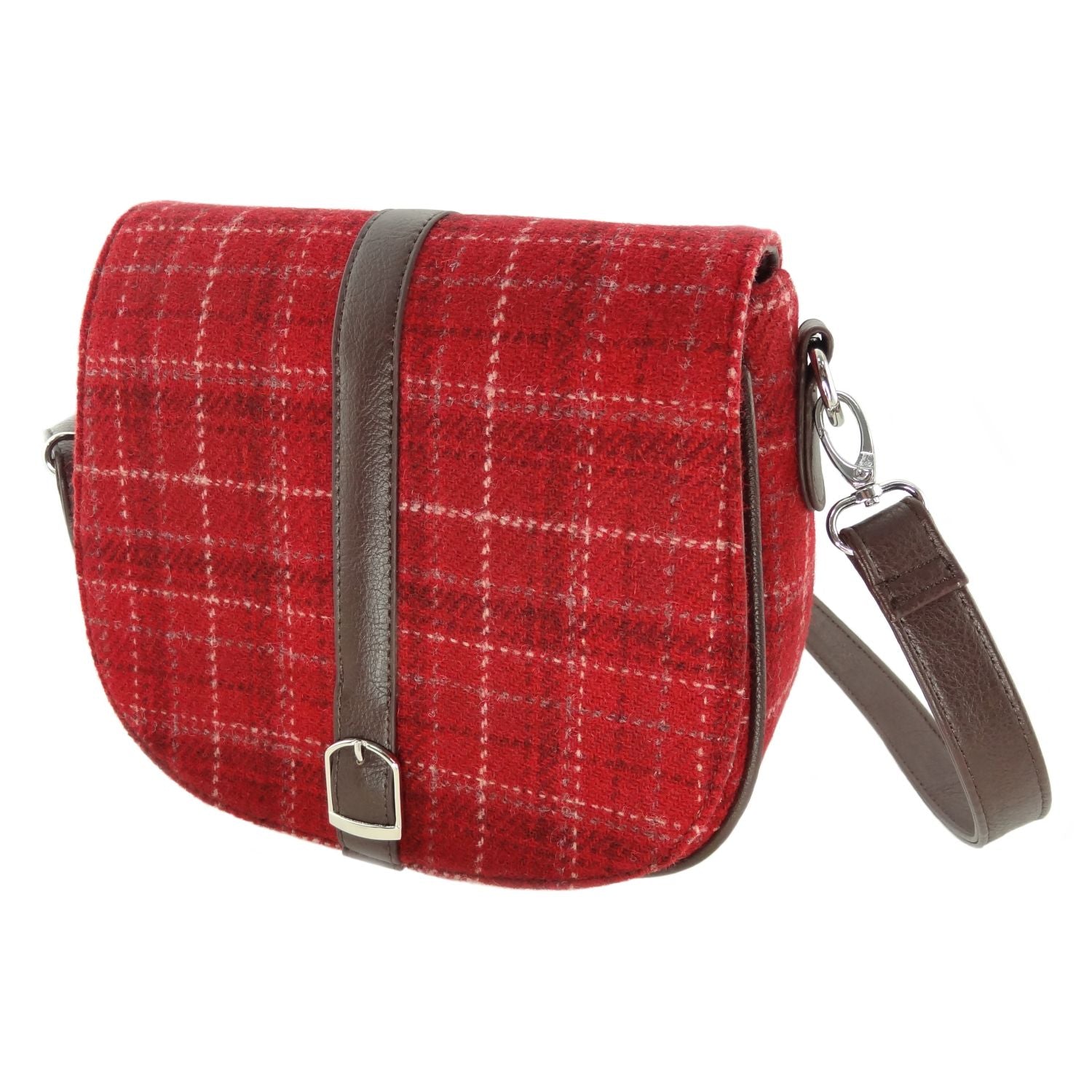 Harris Tweed Saddle Bag