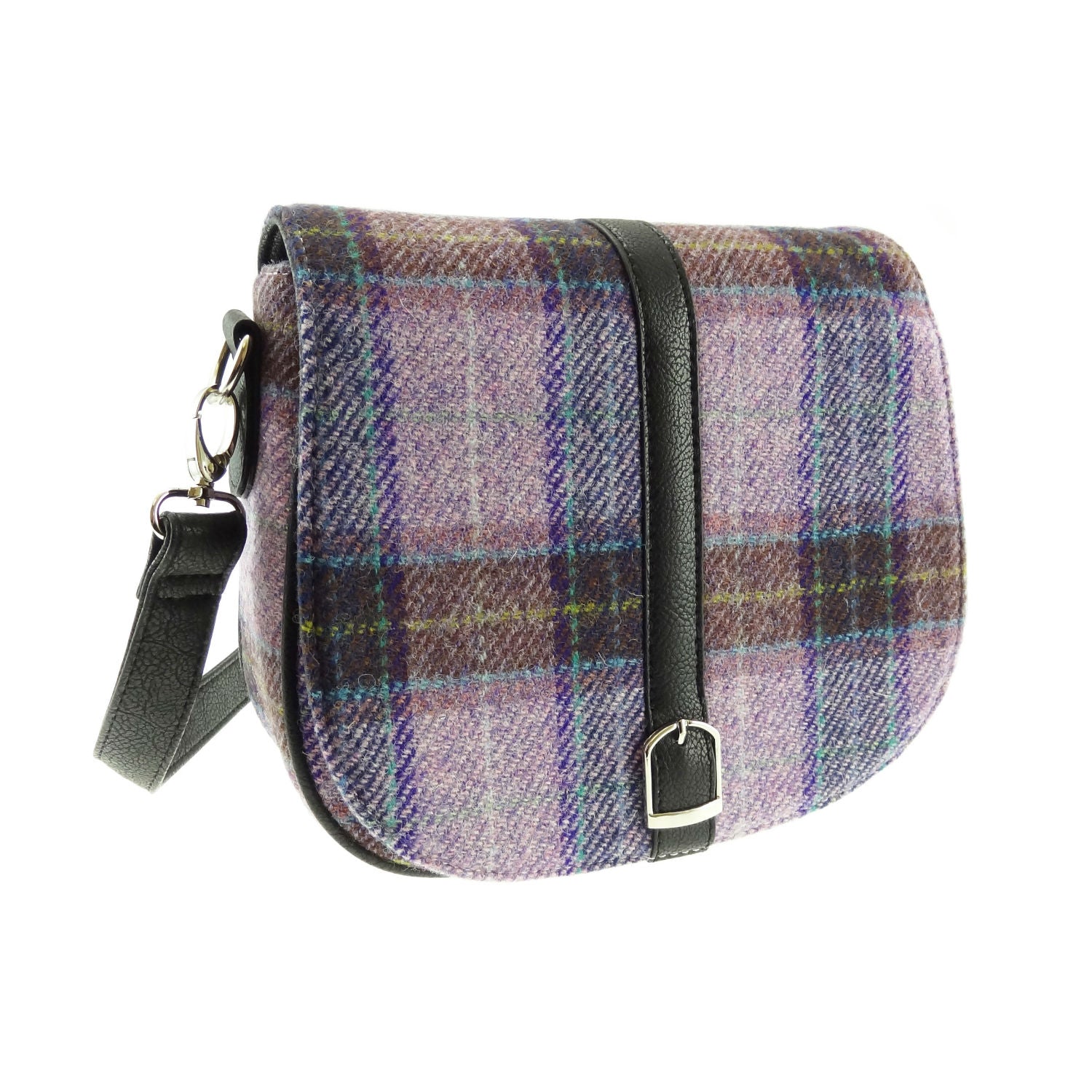 Harris Tweed Saddle Bag by Glen Appin - Beauly LB1000