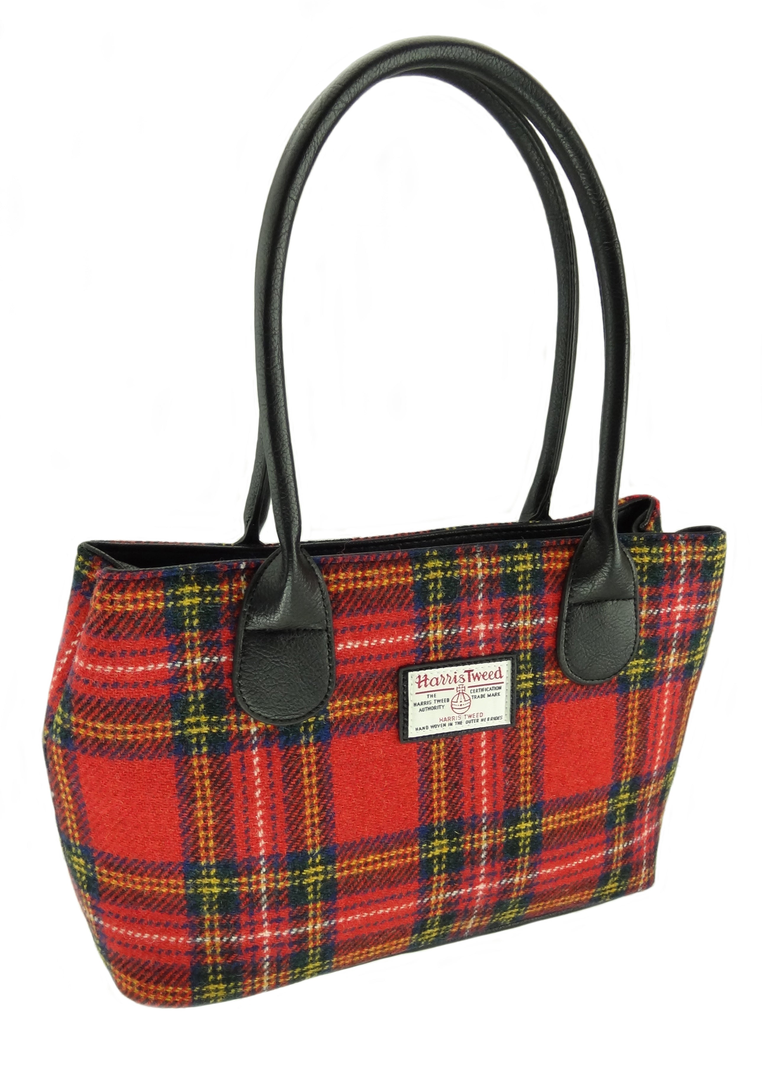 Glen Appin Harris Tweed 'Cassley' Classic Handbag | Real Irish