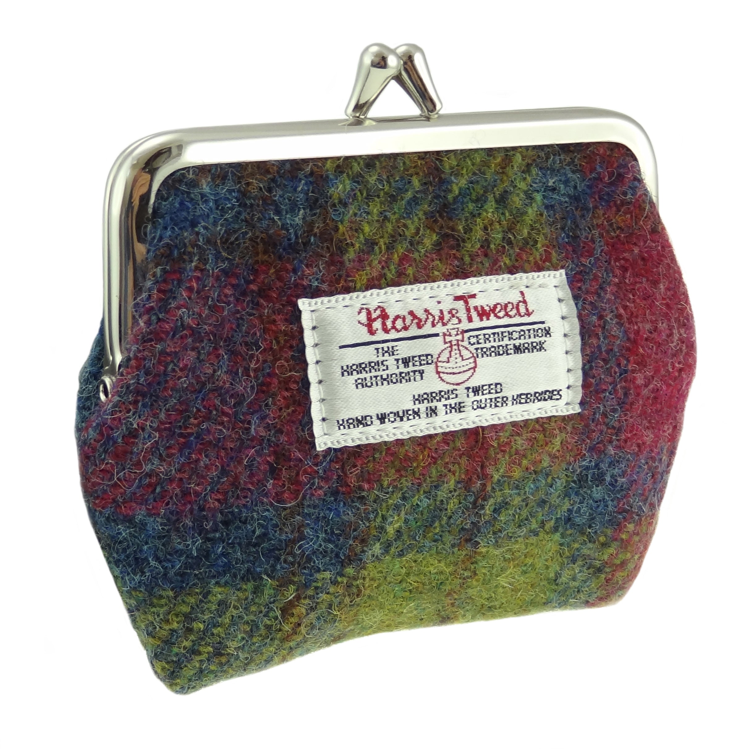 Kabelka Spey Harris Turquoise Overcheck - Glen Appin | - stylové vlněné výrobky z