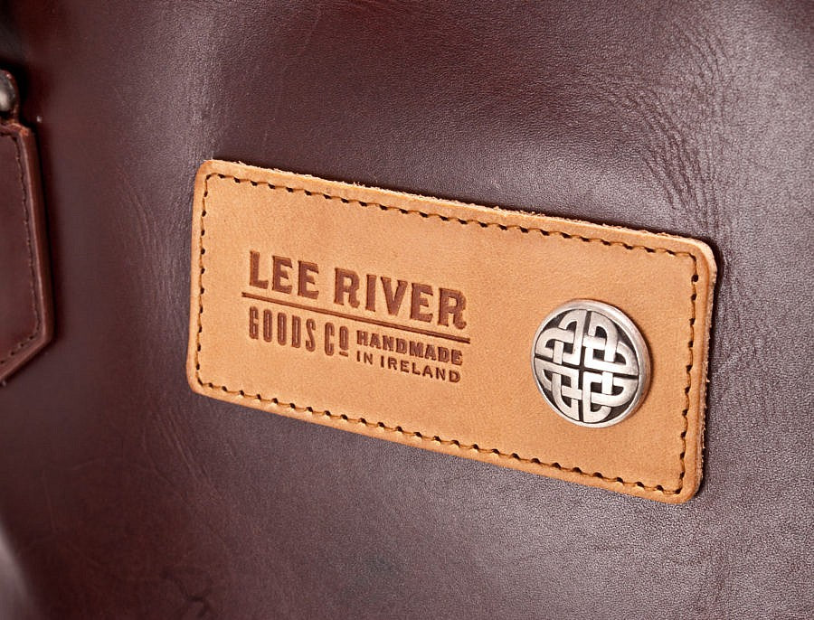 Ladies Leather Tote Bag - Brown