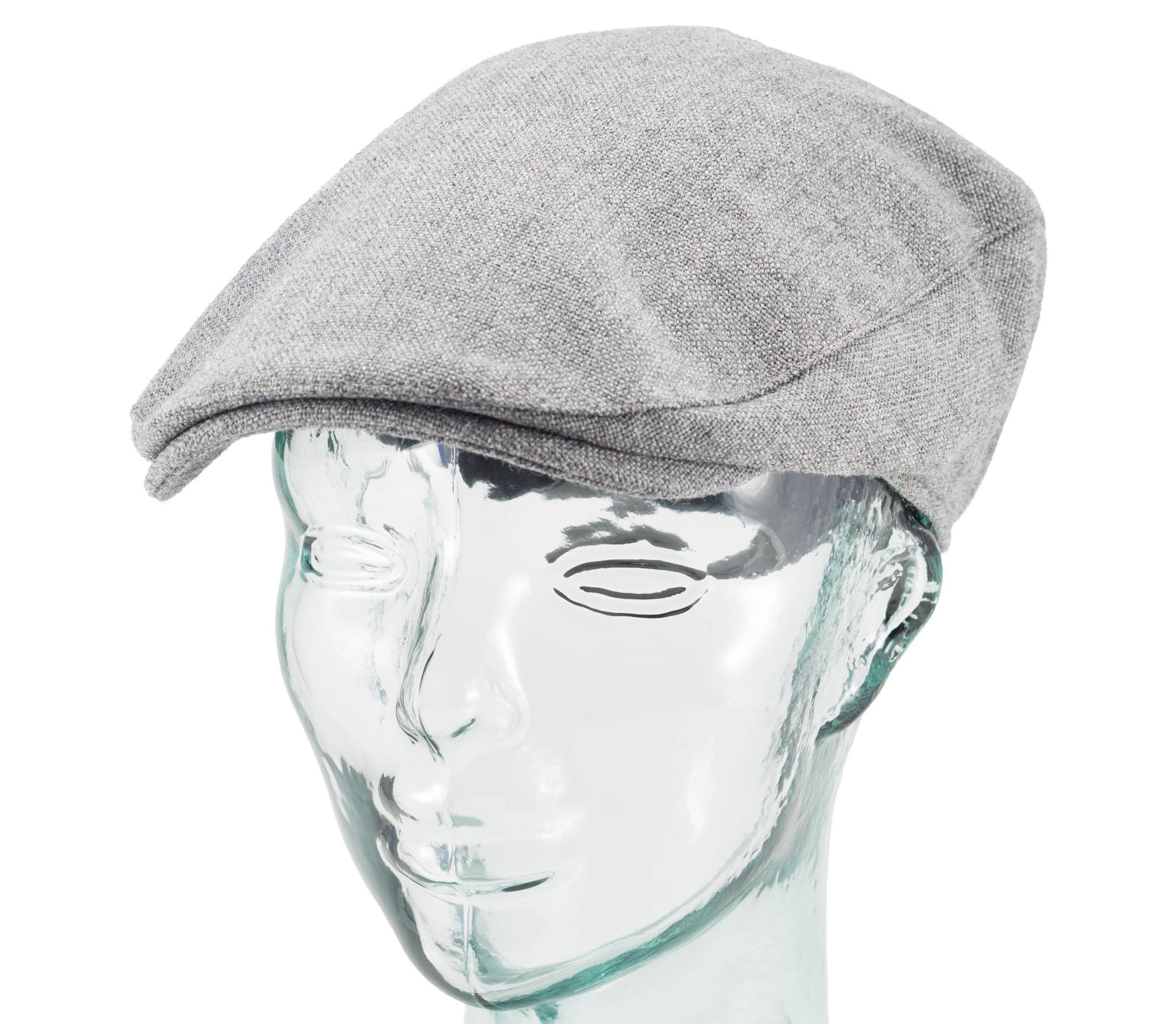 Solid Color Tweed - Donegal Touring Cap