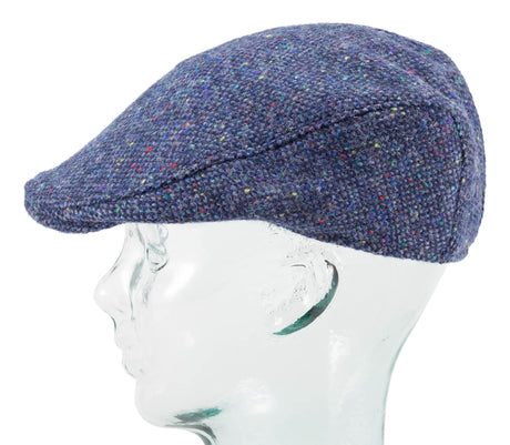 Blue Donegal Tweed - Donegal Touring Cap