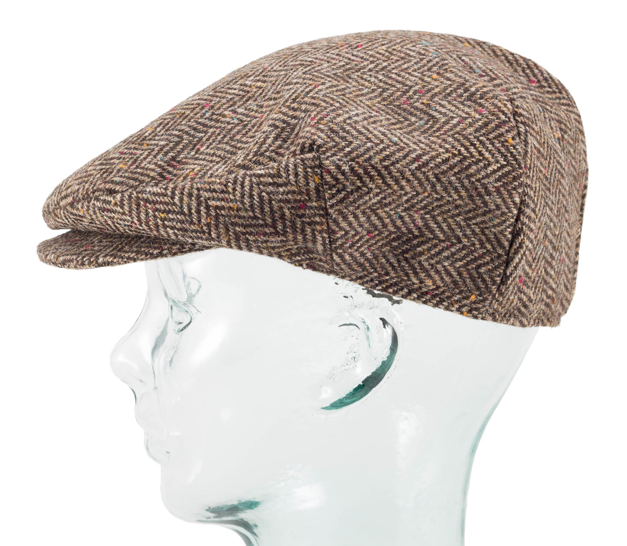 Fine Herringbone - Vintage Style Cap