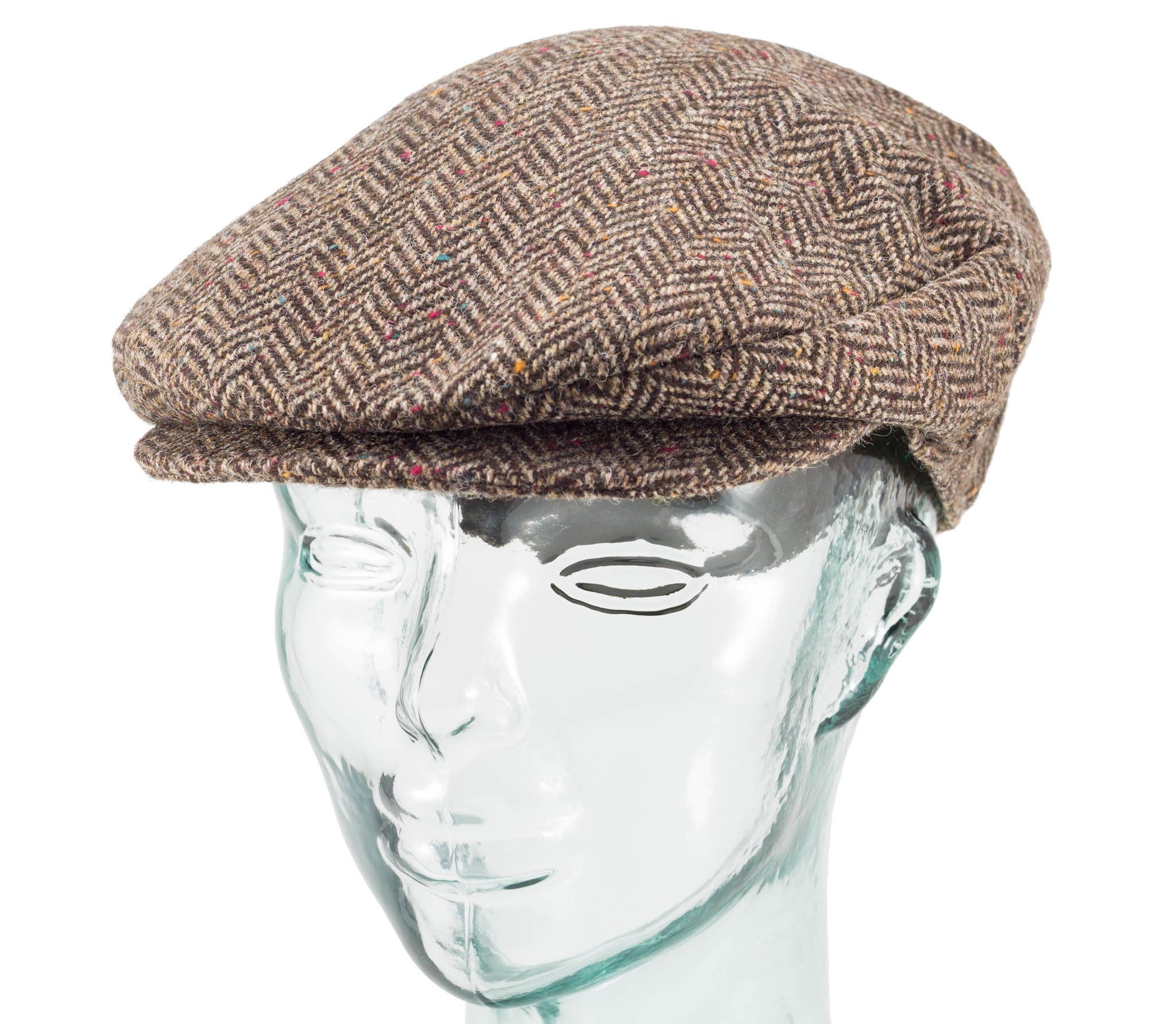 Fine Herringbone - Vintage Style Cap
