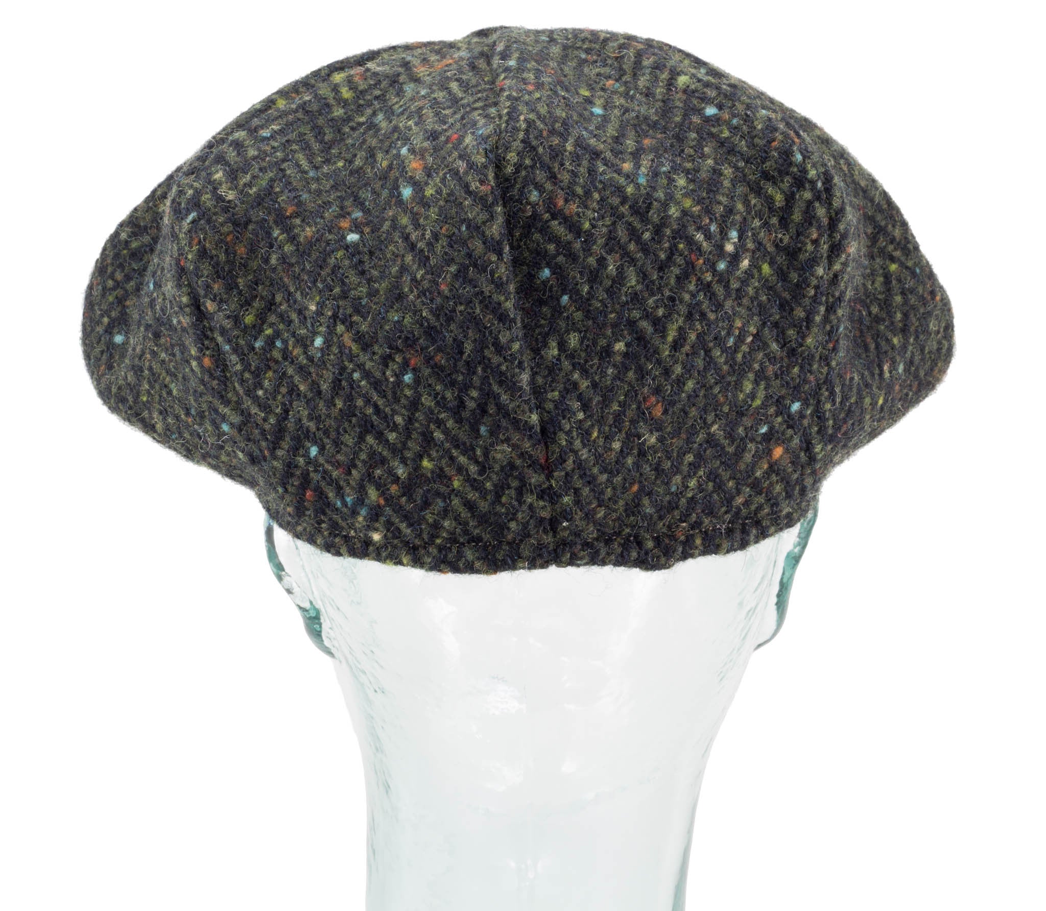 Handwoven Tweed - Eight Piece Cap
