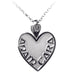 Mo Anam Cara Sterkling Silver Heart Pendant by Boru Jewelry