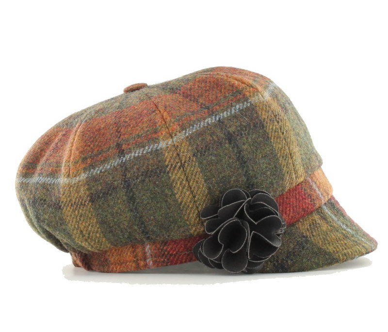 Mucros Weavers Women's Tweed Newsboy Hat - 321