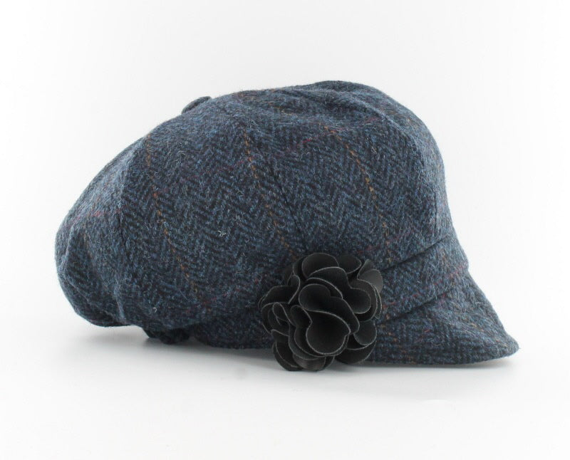 Mucros Weavers Women's Tweed Newsboy Hat - 34