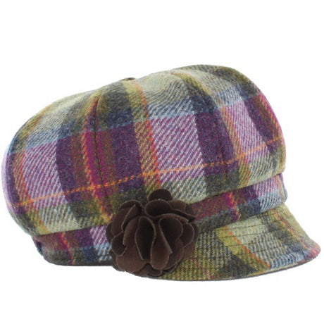 Mucros Weavers Women's Tweed Newsboy Hat - 574