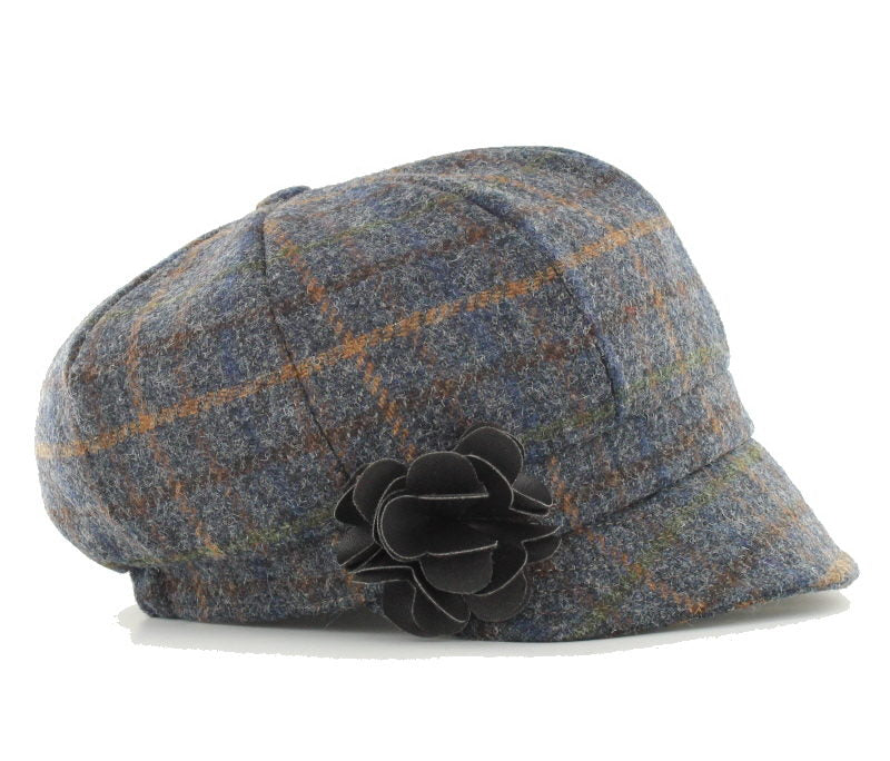 Mucros Weavers Women's Tweed Newsboy Hat - 781