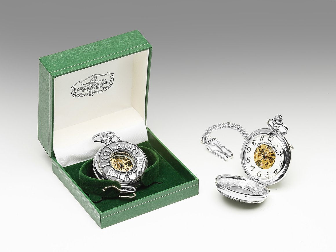 Claddagh pocket watch on sale