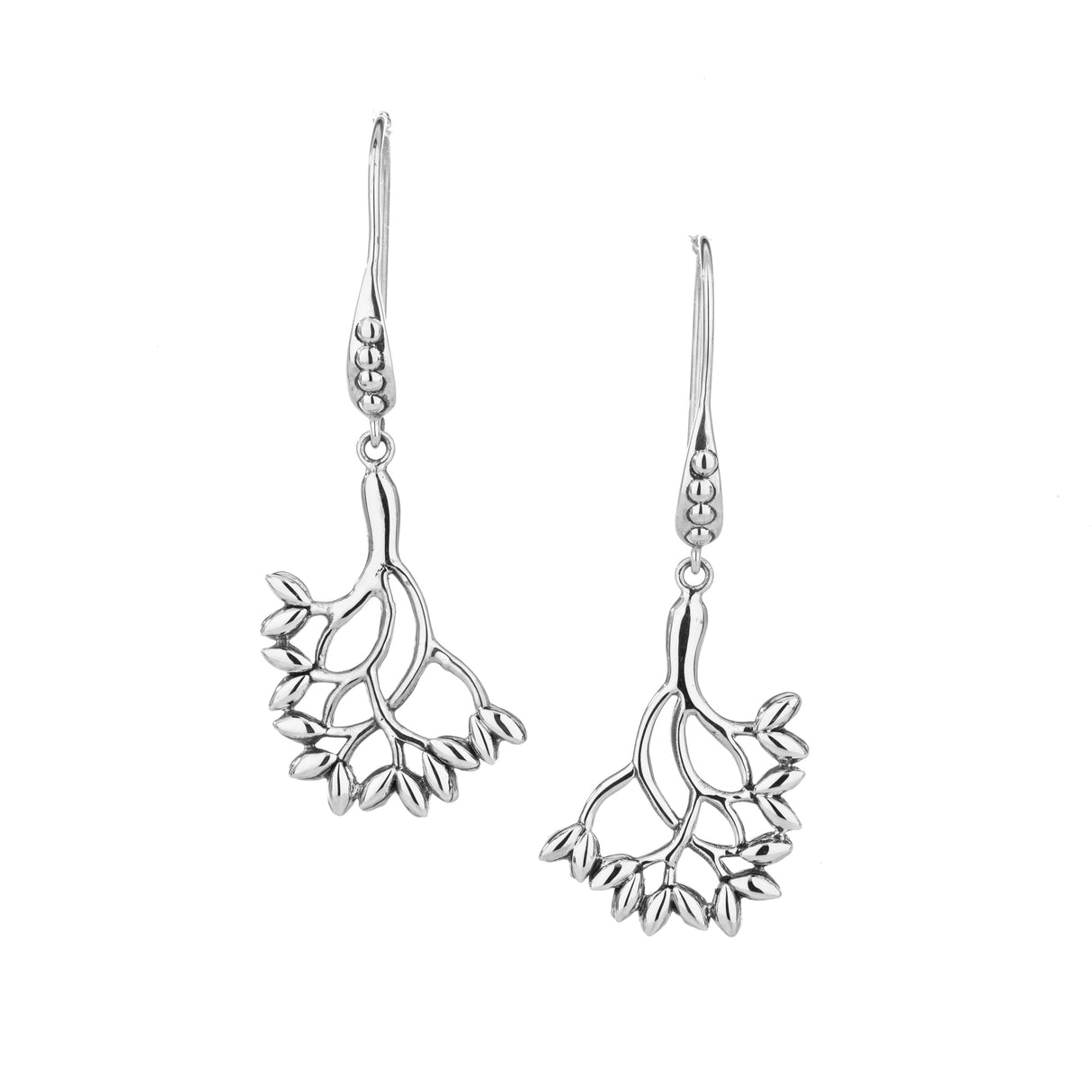 Celtic Tree of Life Sterling Silver Earrings - Large