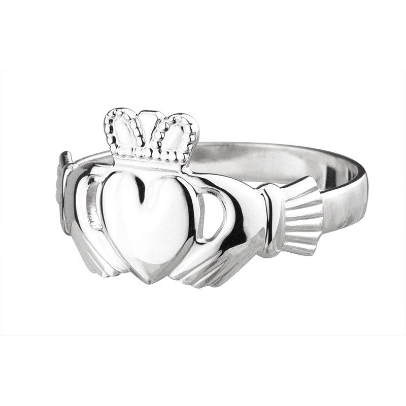 Silver Maids Claddagh Ring