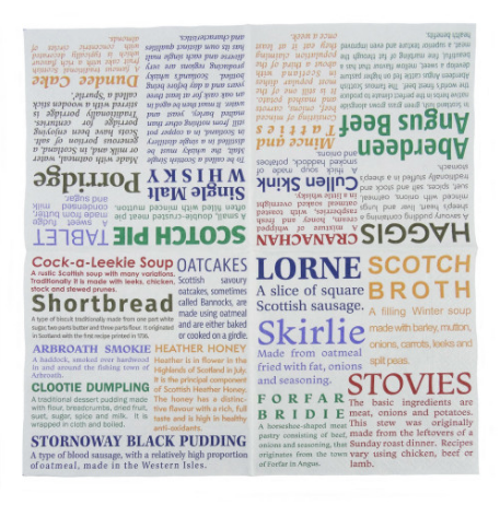 Scottish Themed Paper Napkins