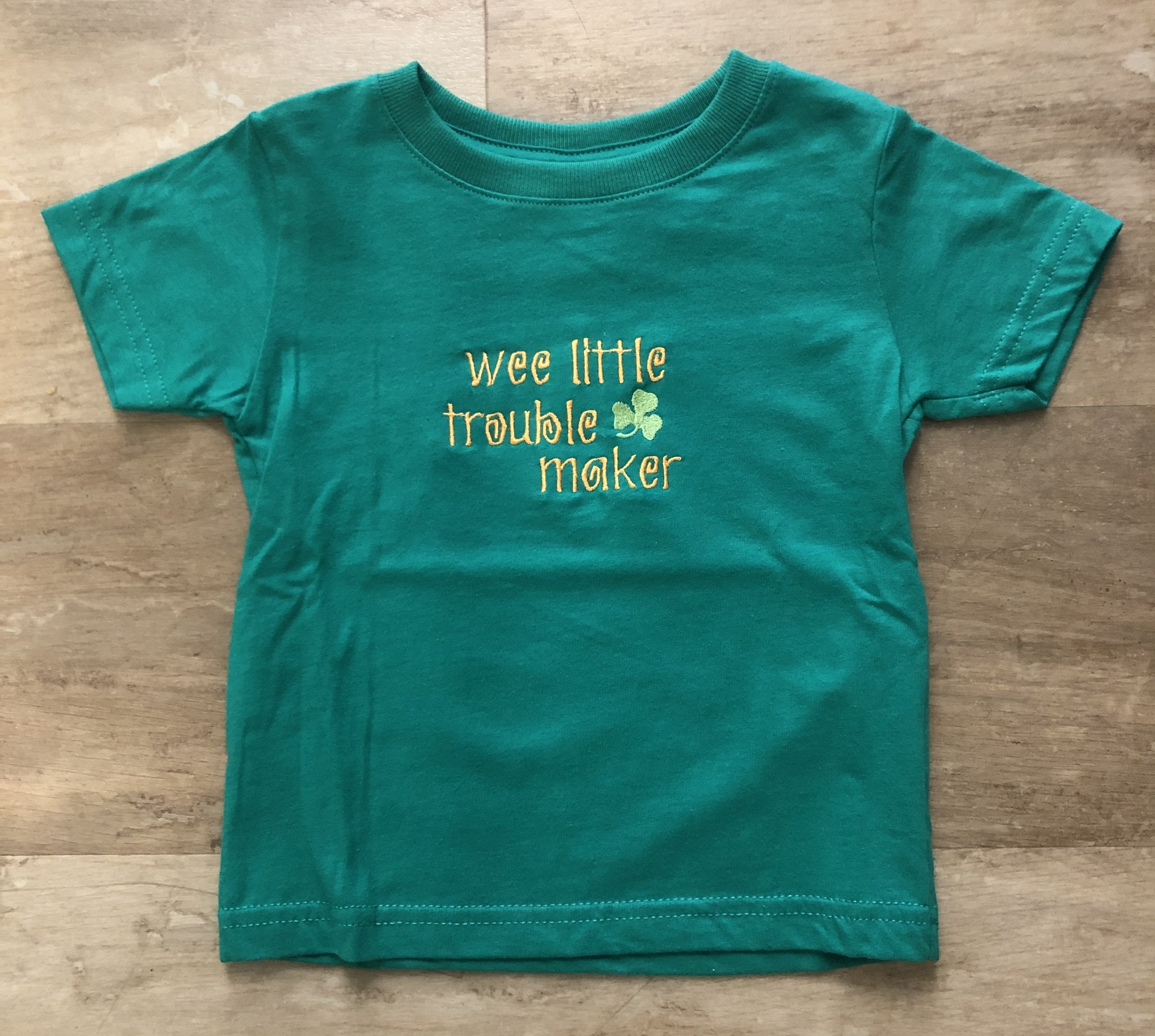 Wee Little Troublemaker Kids T-Shirt
