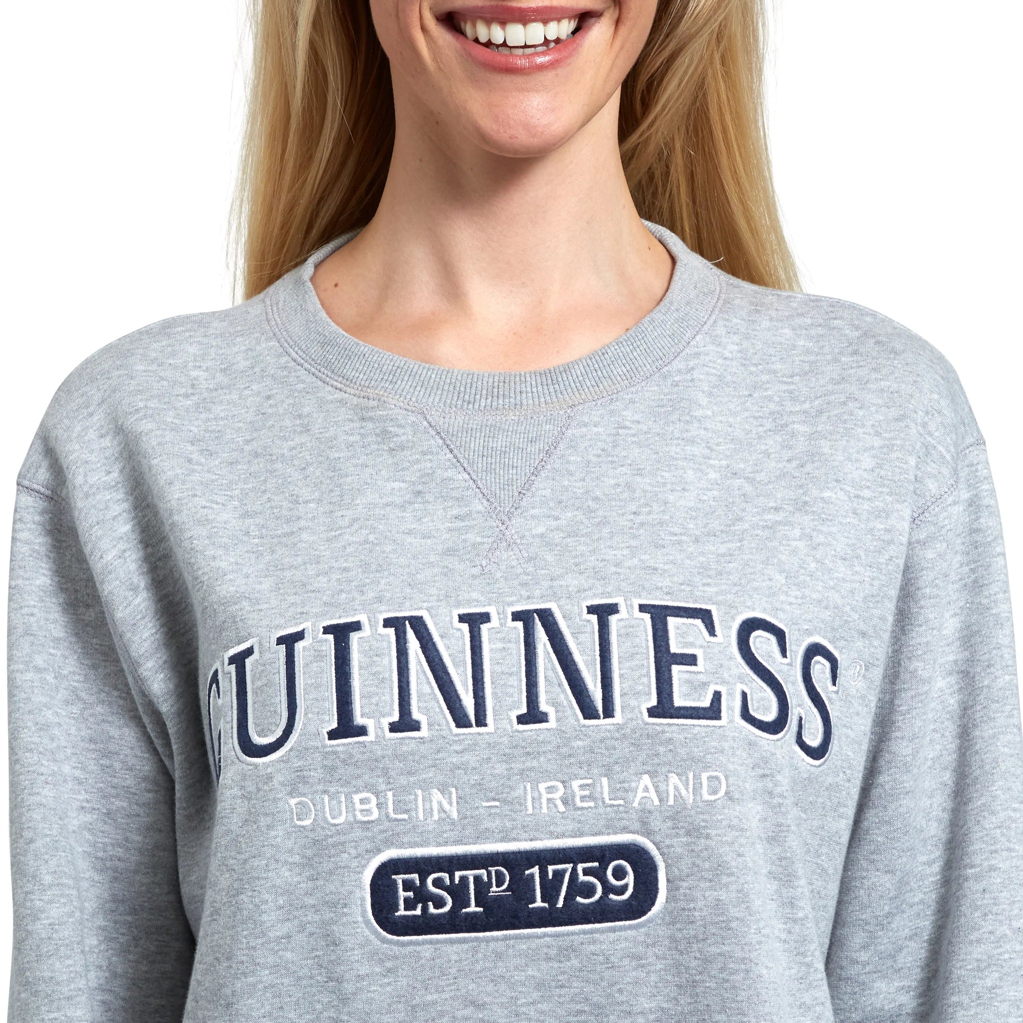 Guinness Grey Crewneck Sweatshirt
