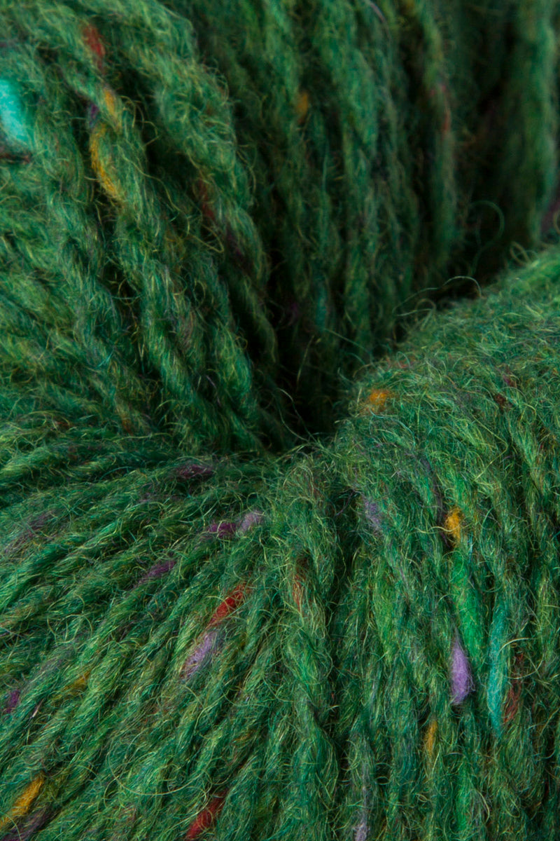 Aran Wool Knitting Hanks - Bottle Green