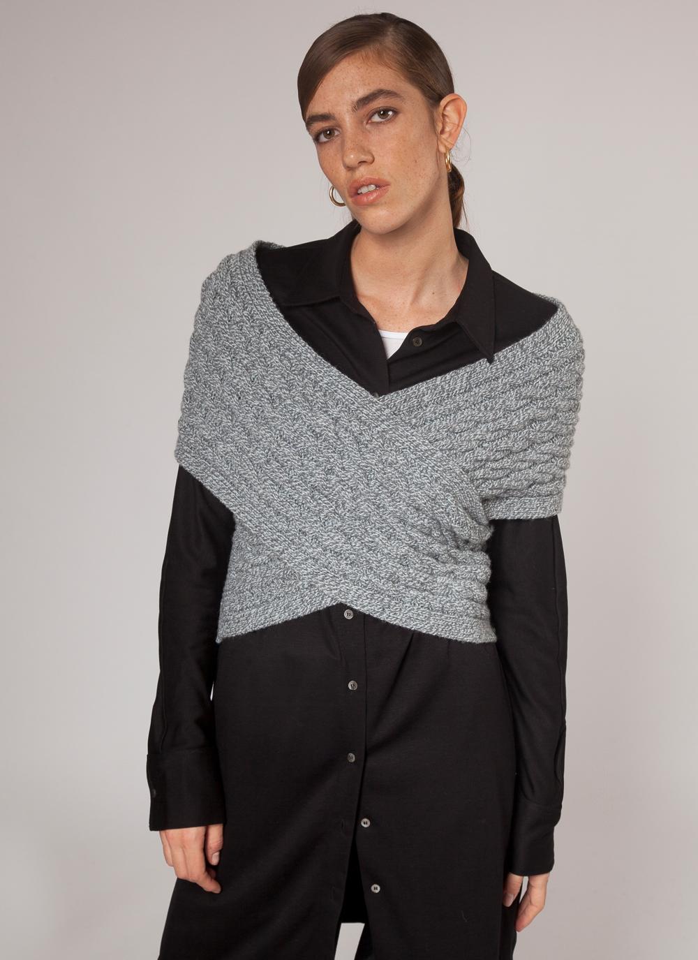 Women's Outlander Style Merino Wool and Cashmere Wrap