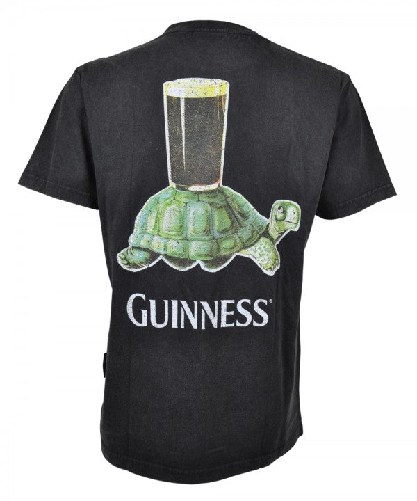 Guinness Premium Tee with Vintage Turtle Back Graphic