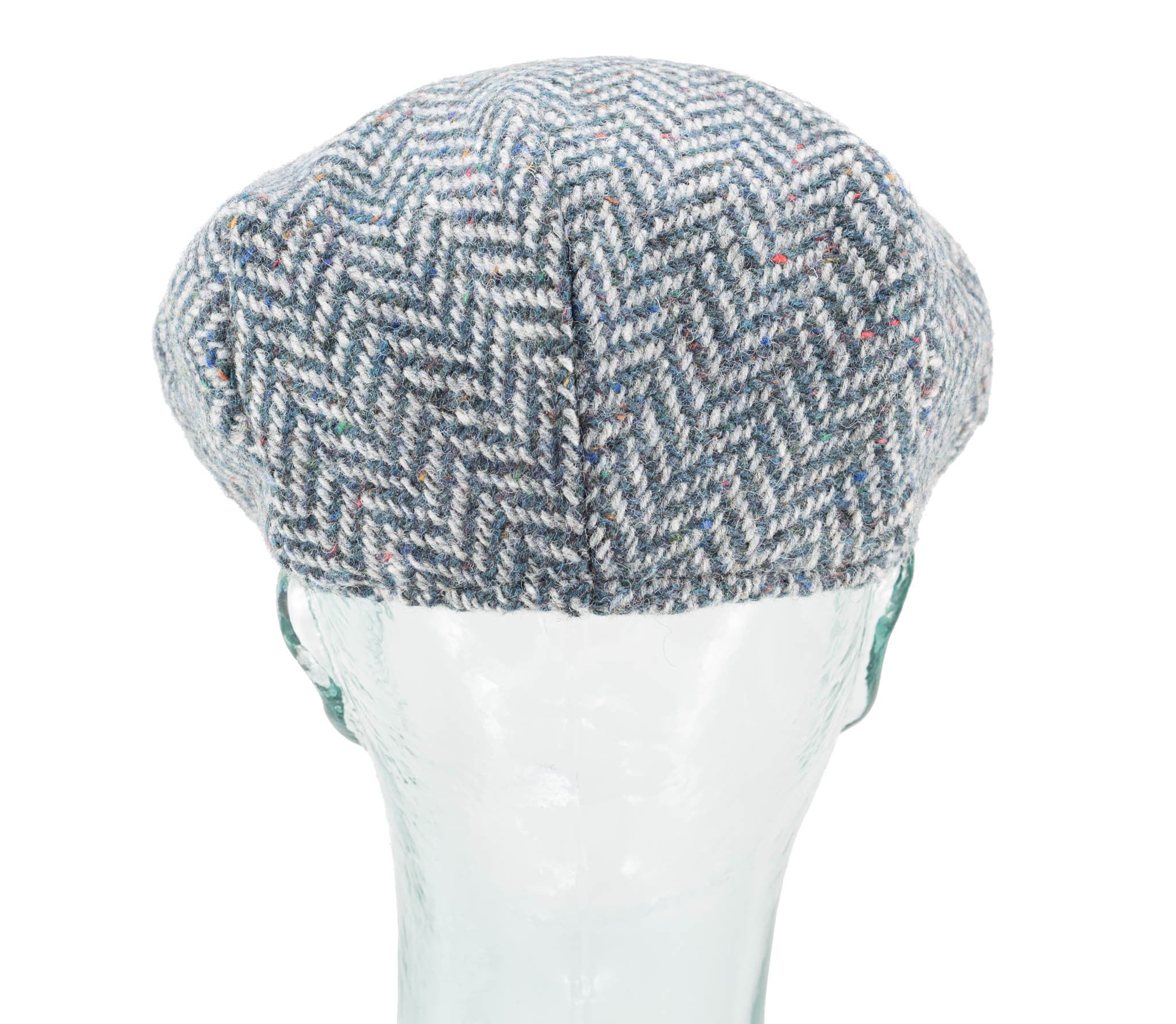 Wide Herringbone Tweed - Vintage Style Cap