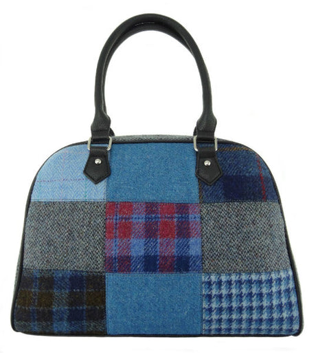 Large Harris Tweed Patch Handbag