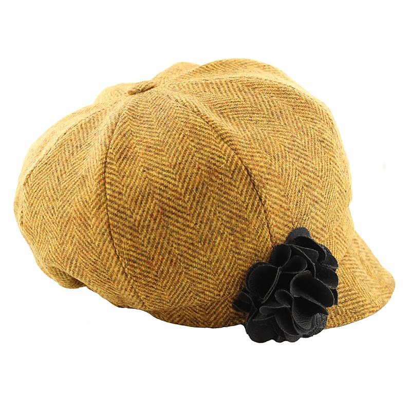 Mucros Weavers Women's Tweed Newsboy Hat - 602