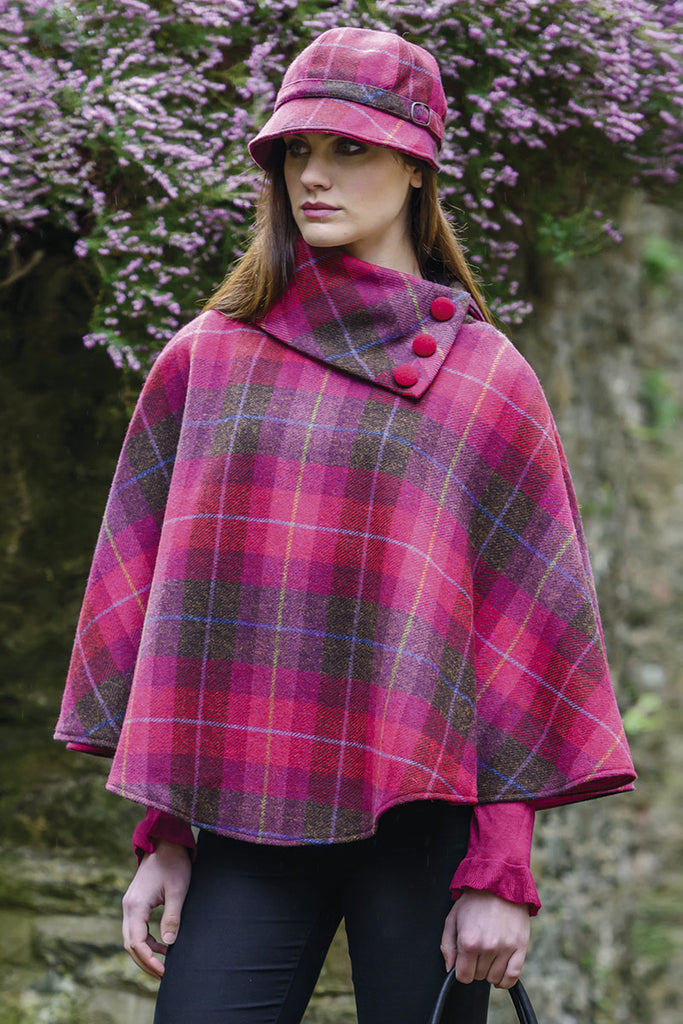 The Difference between the Wrap, Poncho, Cape & Shawl - Weavers of Ireland