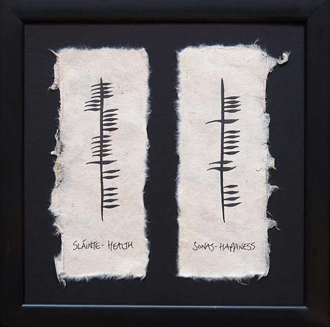 Health/Happiness - Ogham Wishes