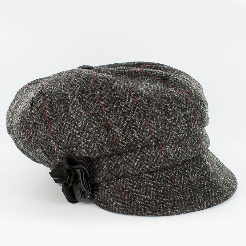 Mucros Weavers Women's Tweed Newsboy Hat - 31