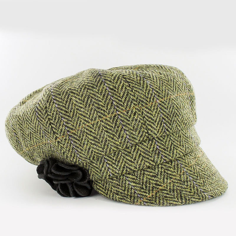 Mucros Weavers Women's Tweed Newsboy Hat - 51