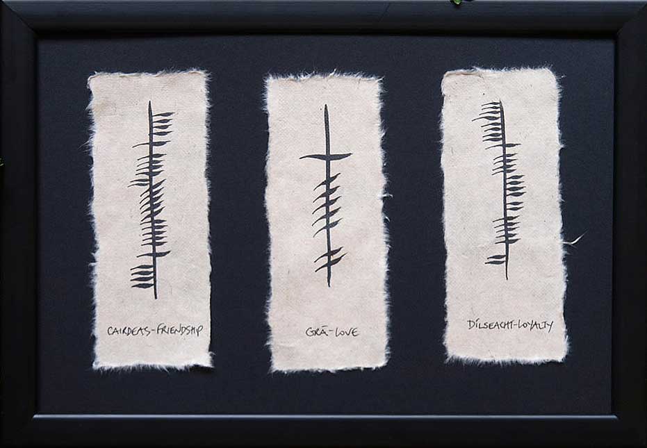 Friendship/Love/Loyalty - Ogham Wishes